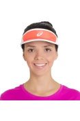VISEIRA ASICS MAD DASH VISOR - Laranja/branco VISEIRA ASICS MAD DASH VISOR - Laranja/branco