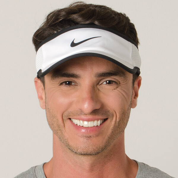 VISEIRA NIKE AEROBILL FEATHERLIGHT - Branco/preto