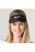 VISEIRA NIKE AEROBILL FEATHERLIGHT FEMININA - Preto/branco VISEIRA NIKE AEROBILL FEATHERLIGHT FEMININA - Preto/branco