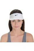 VISEIRA NIKE FEATHERLIGHT 2.0 VISOR FEMININA - Branco/preto