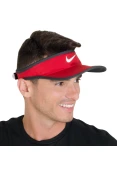 VISEIRA NIKE FEATHERLIGHT VISOR - Vermelho/grafite