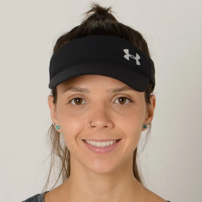 VISEIRA UNDER ARMOUR FLY BY VISOR FEMININA - Preto